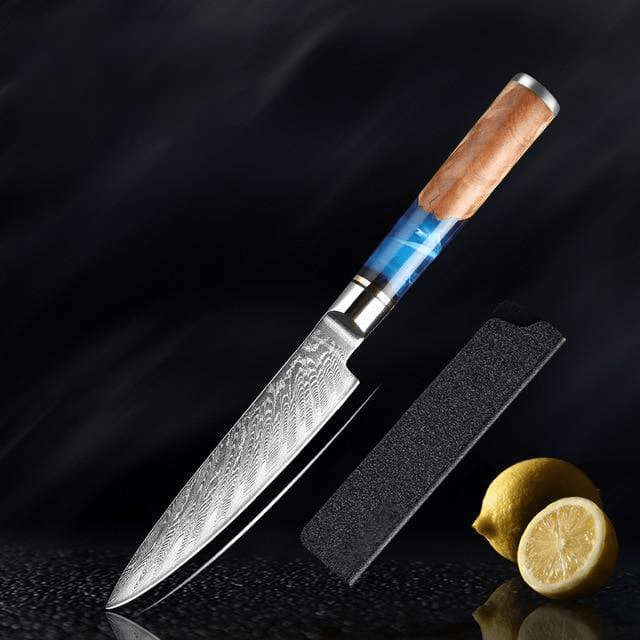 Sakuto Japanese Knives Chef Knife Set Best Japanese Damascus Knives Ultra Sharp Blade